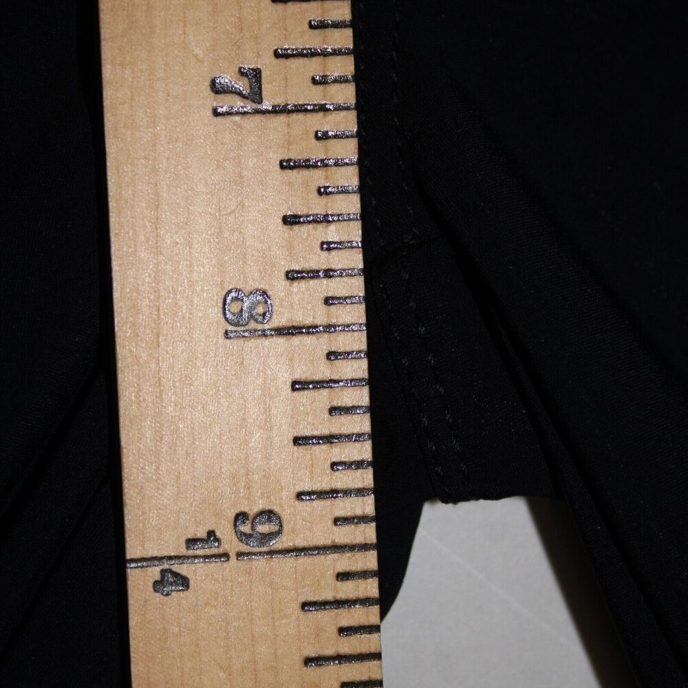Genetic Denim The Ava Sz 28 x 31 Black Tan Pocket Stretch Poly Nylon Skinny Pant - Picture 16 of 16
